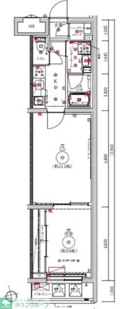 LUMEED梅島の物件間取画像